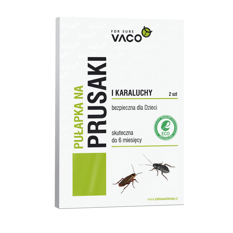 Pułapka na karaluchy, prusaki, Eco 2 szt. Pułapka na karaluchy, prusaki, Eco 2 szt.