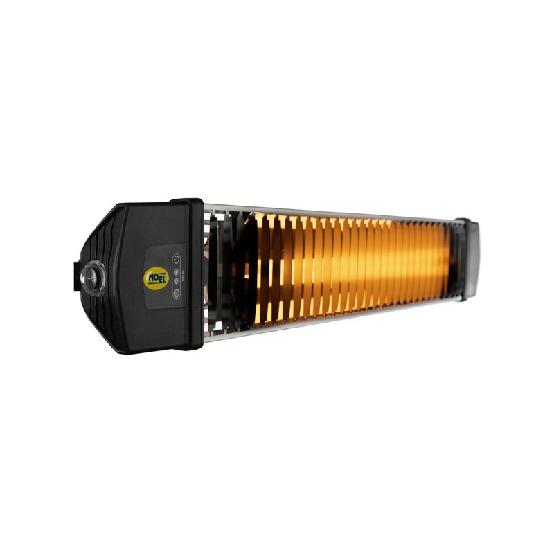 Promiennik podczerwieni MO-EL 1760W, IP65 sterowany pilotem. Promiennik podczerwieni MO-EL 1760W, IP65 sterowany pilotem.