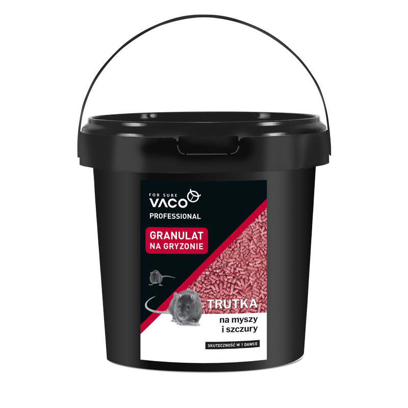 Granulat Vaco w wiaderku 10kg to trutka na gryzonie. Granulat Vaco w wiaderku 10kg to trutka na gryzonie.