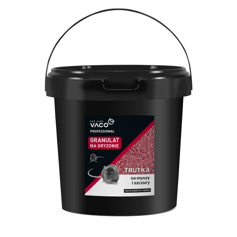 Trutka na mysz i szczura o wadze 3 kg Vaco DV144 do skutecznego zwalczania gryzoni. Trutka na mysz i szczura o wadze 3 kg Vaco DV144 do skutecznego zwalczania gryzoni.
